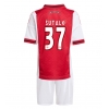 Ajax Josip Sutalo #37 Hemmatröja Barn 2025-26 Kortärmad (+ Korta byxor)